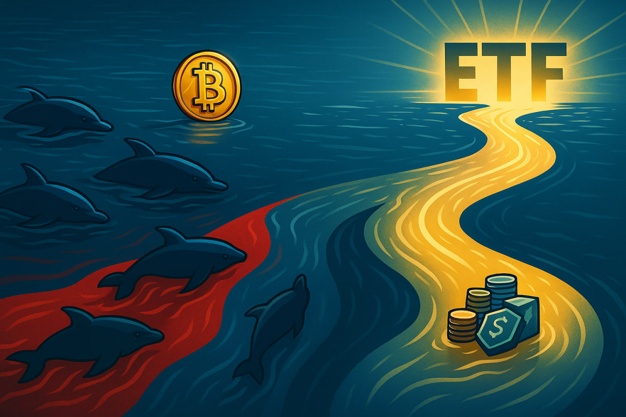 Thị trường đỏ lửa, nhưng dòng tiền Bitcoin chảy đi từ đâu?