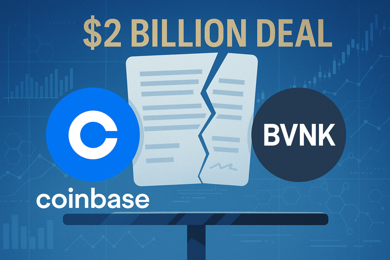 Coinbase hủy thương vụ 2 tỷ USD mua BVNK giữa giai đoạn thẩm định
