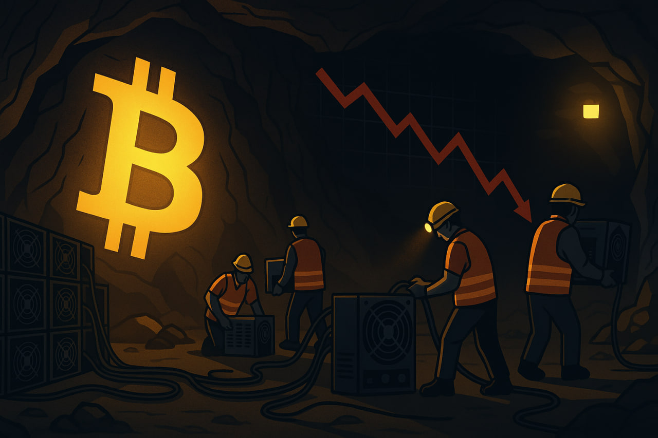 Các công ty đào Bitcoin lao dốc khi BTC điều chỉnh mạnh