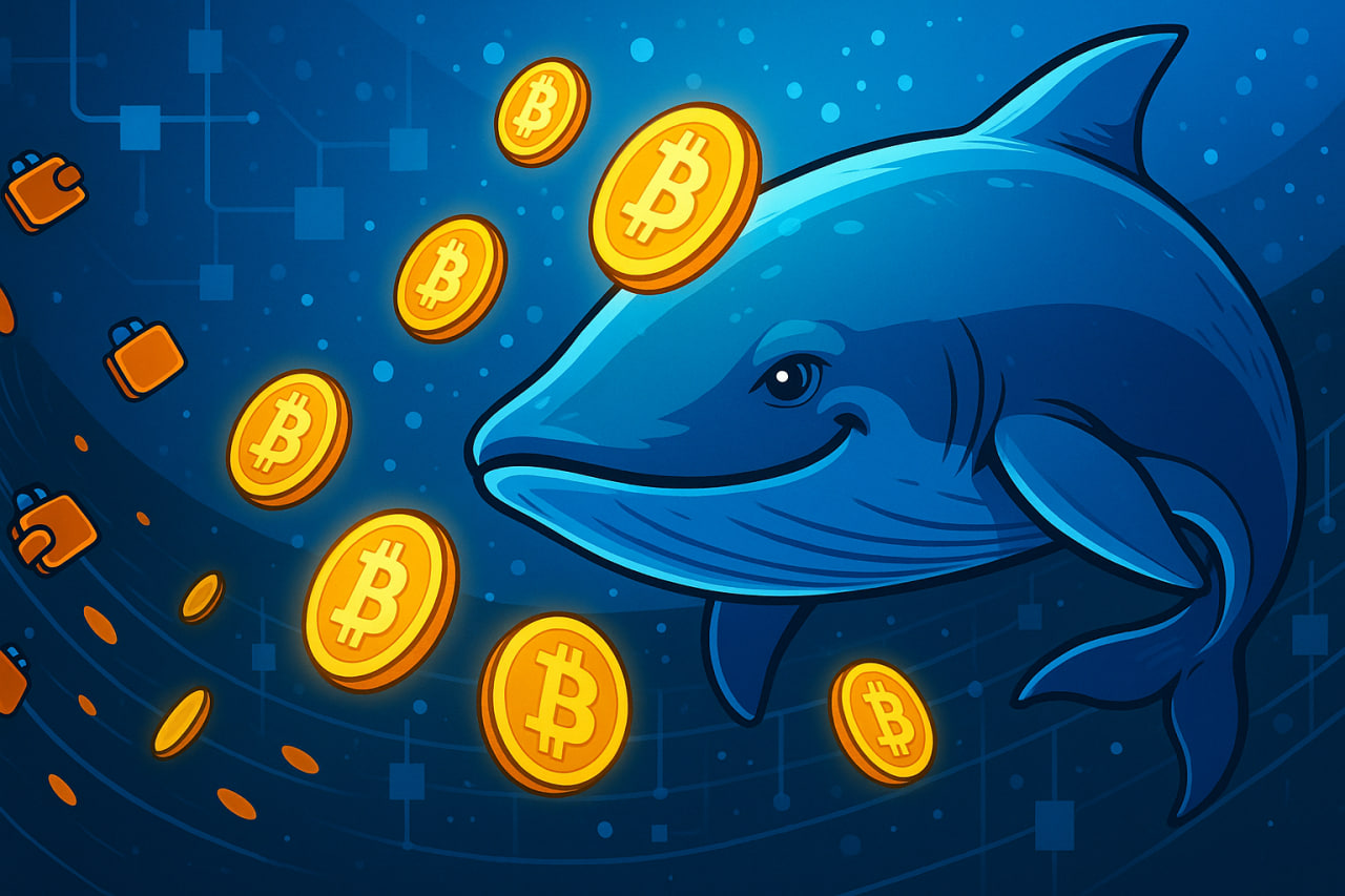 Cá voi Bitcoin tăng mạnh tích lũy khi nhà đầu tư nhỏ lẻ bán tháo