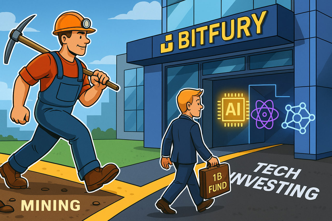 Bitfury rót 1 tỷ USD vào AI và crypto sau 14 năm đào Bitcoin