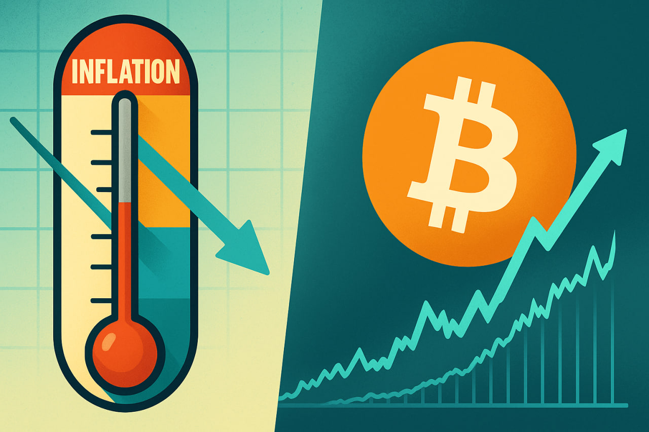 Lạm phát hạ nhiệt ảnh hưởng thế nào đến hành vi giá Bitcoin?