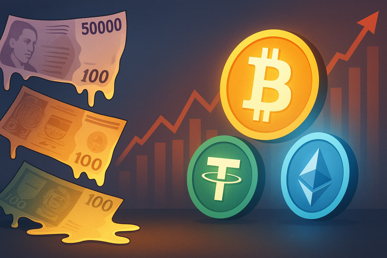 Lạm phát tiền pháp định thúc đẩy làn sóng sử dụng crypto trên toàn cầu