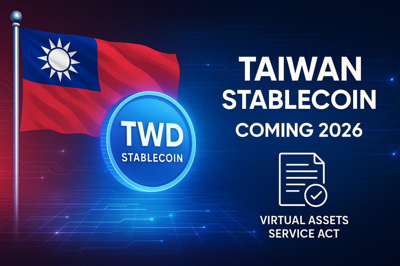 Đài Loan chuẩn bị ra mắt stablecoin nội địa đầu tiên vào năm 2026