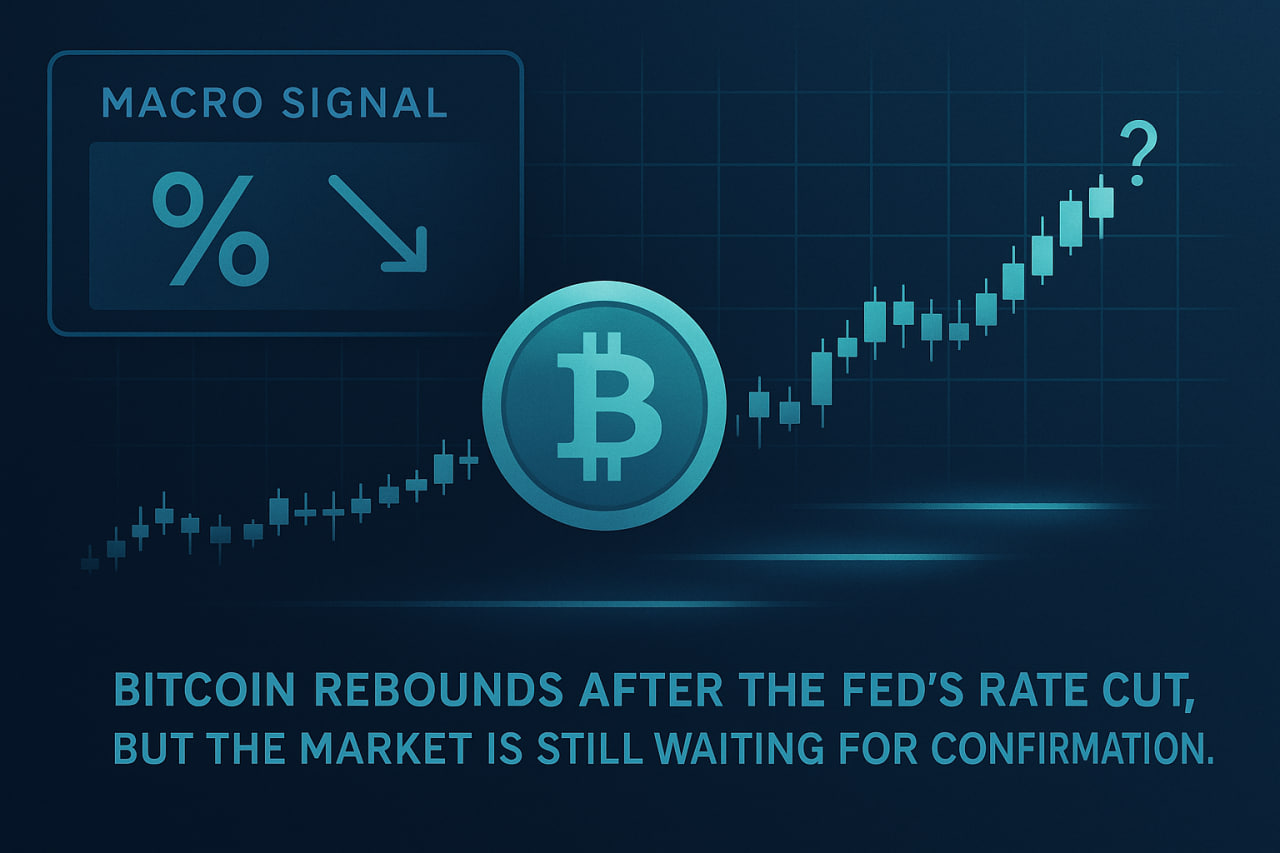 Bitcoin bật tăng sau đợt cắt giảm lãi suất của Fed