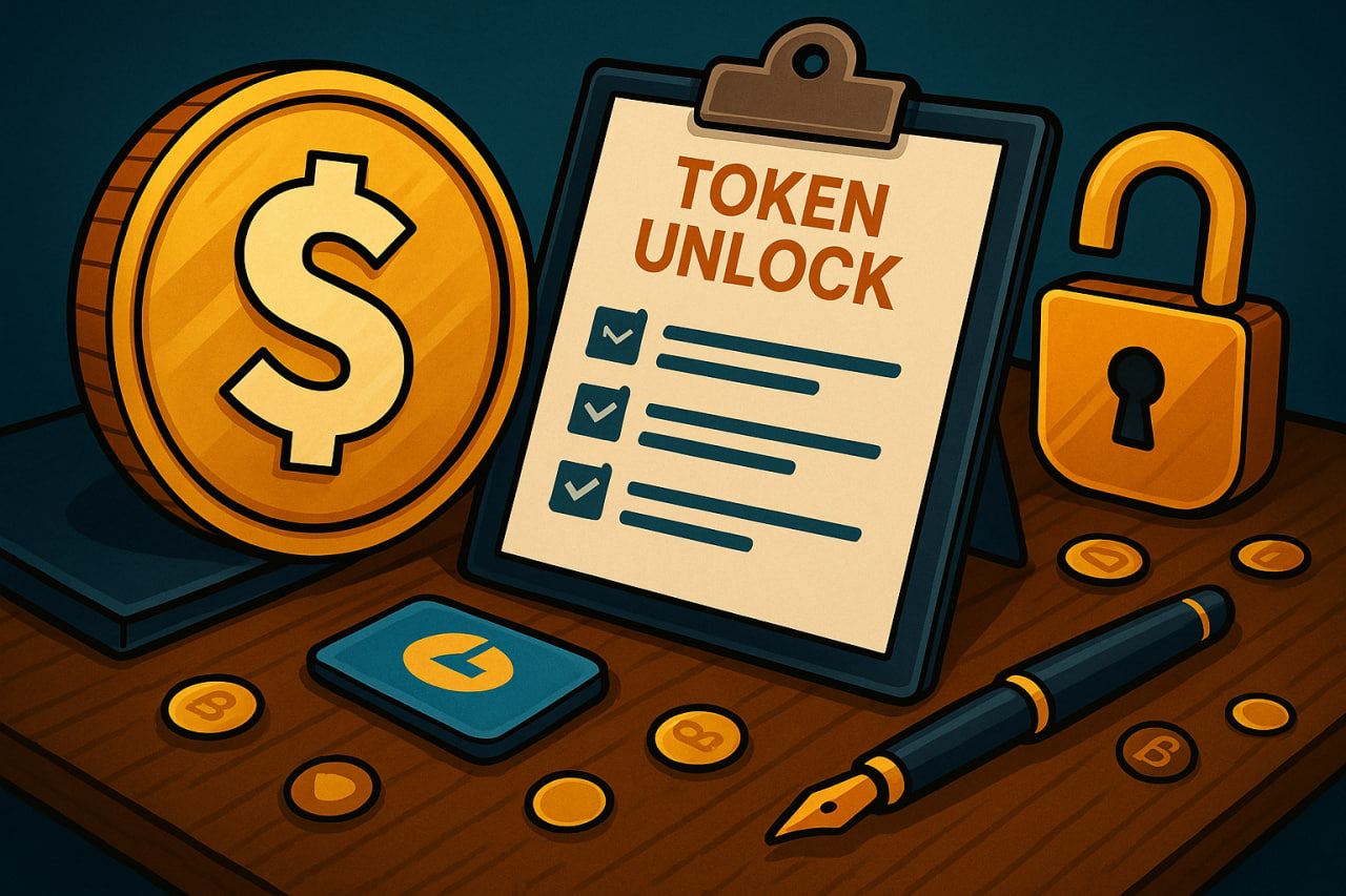 Hơn 309 triệu USD token crypto sẽ được unlock trong tuần tới