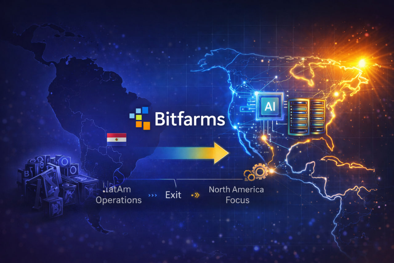 Bitfarms bán cơ sở Paraguay 30 triệu USD, chuyển hướng sang AI và HPC