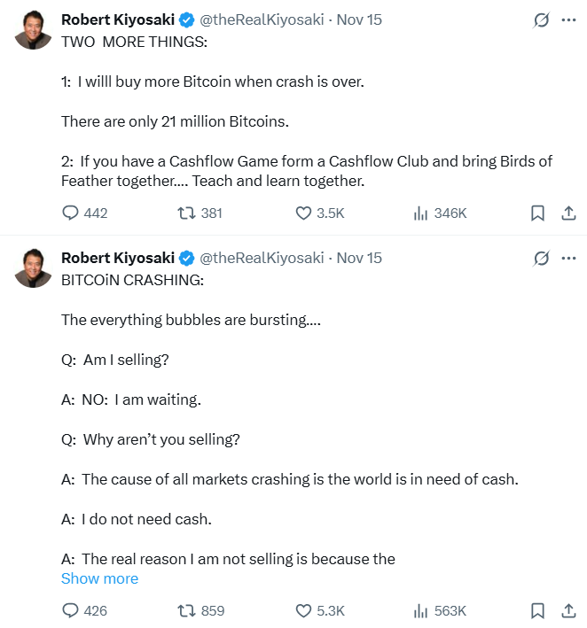 Kiyosaki cho rằng mọi bong bóng đều đang vỡ