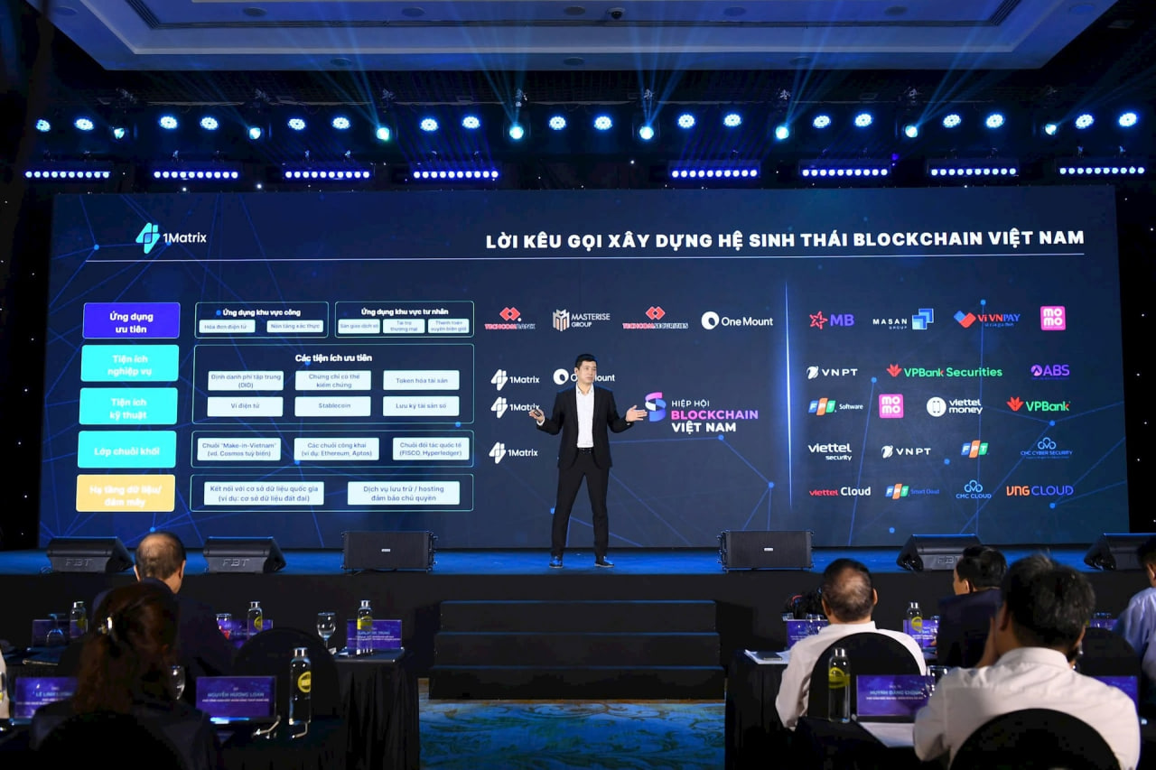 Ông Phan Đức Trung, Chủ tịch Hiệp hội Blockchain Việt Nam (VBA) kiêm Chủ tịch HĐQT 1Matrix