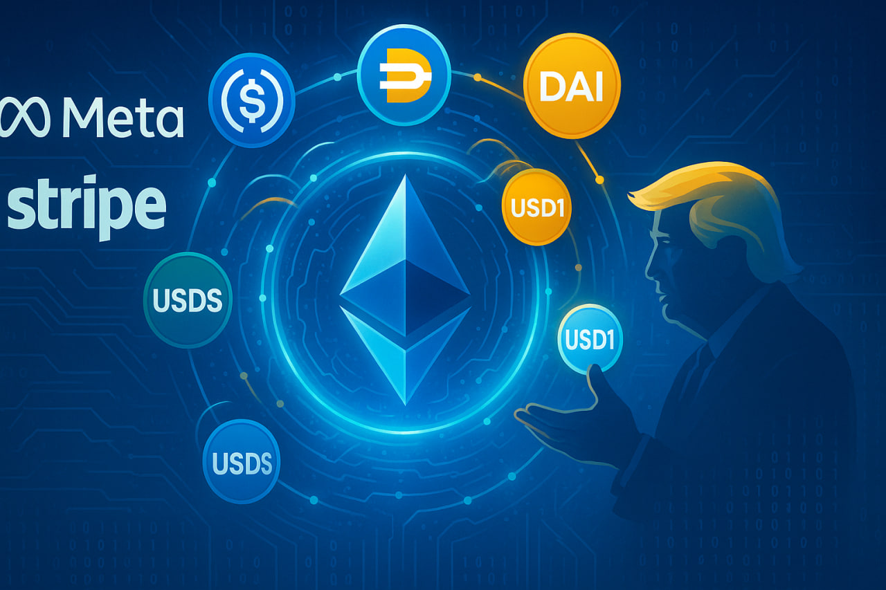 Khối lượng giao dịch stablecoin đạt kỷ lục mới trên Ethereum