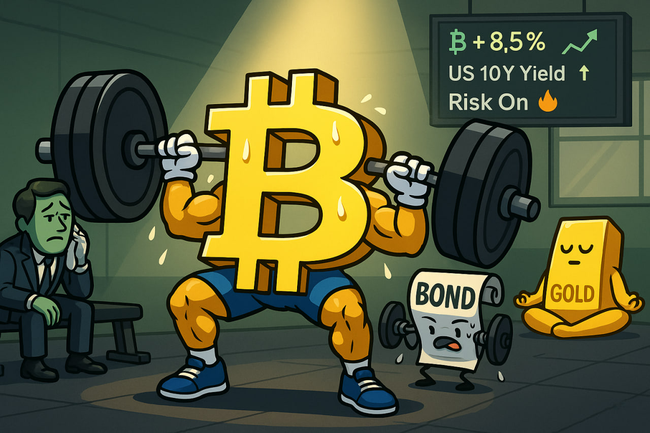 Bitcoin tăng mạnh giữa khủng hoảng trái phiếu toàn cầu