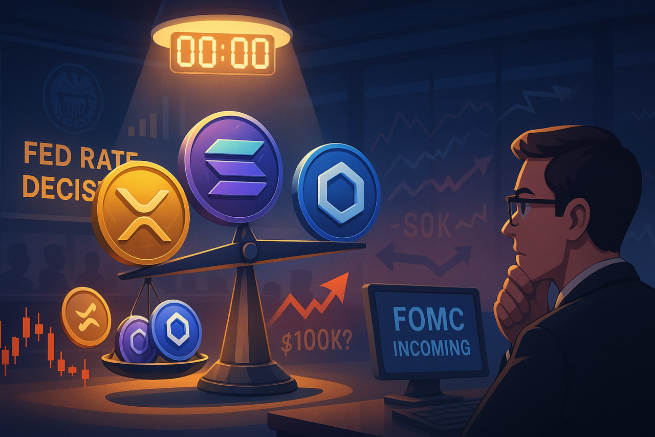 Top 3 Altcoin đáng chú ý trong tuần diễn ra cuộc họp FOMC