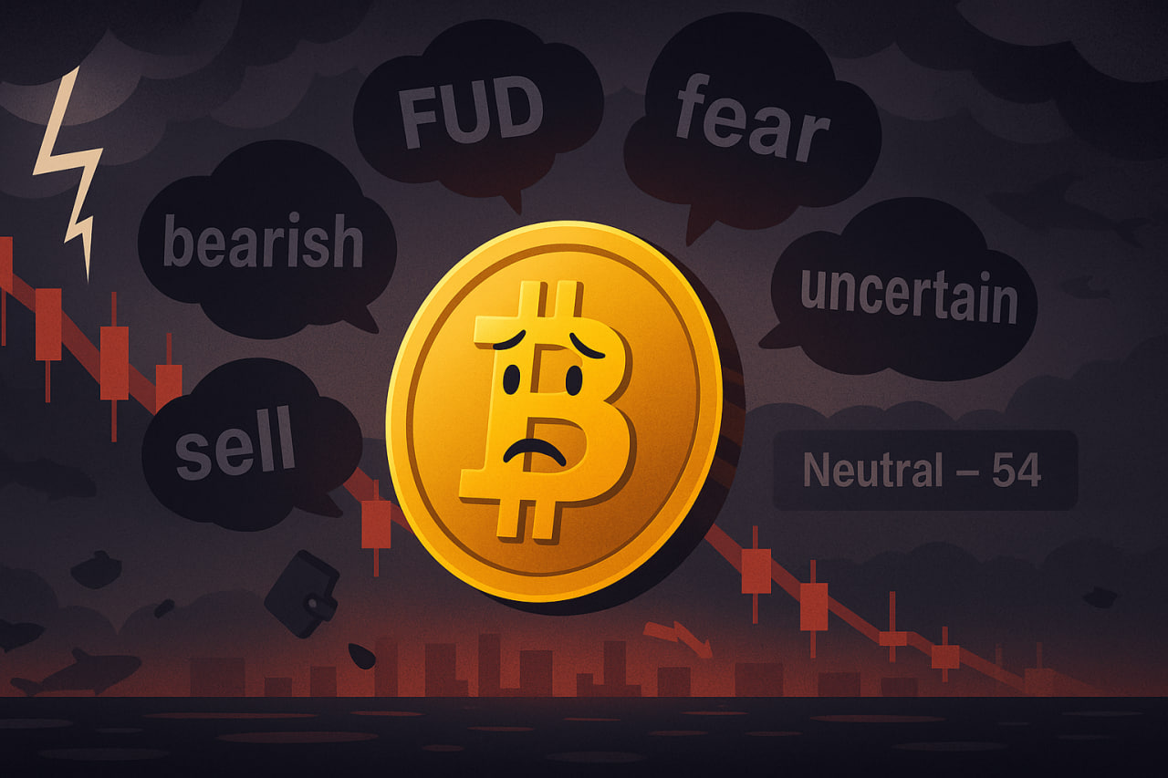 FUD lan rộng, Bitcoin đối mặt tâm lý thị trường xấu nhất từ tháng 4