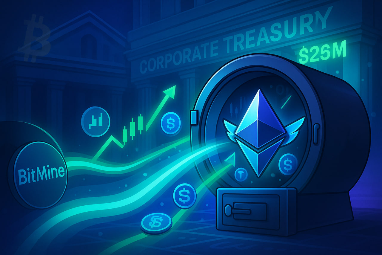 BitMine huy động 250 triệu USD để xây dựng kho dự trữ Ethereum