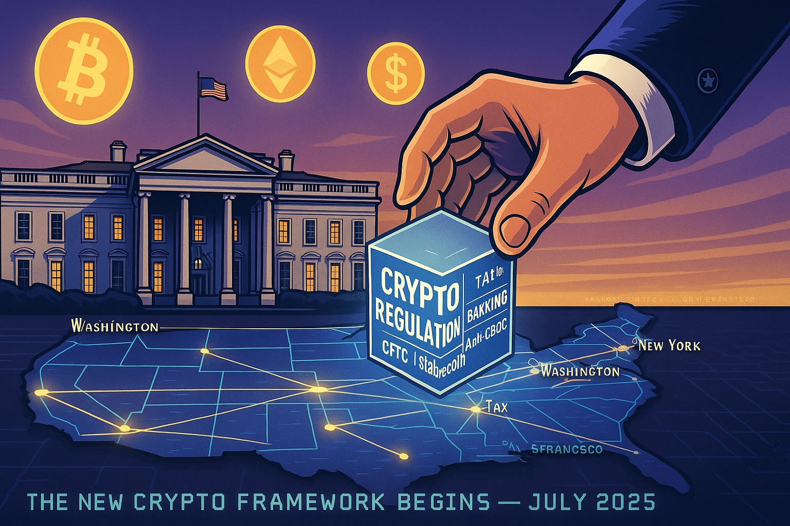 Trump công bố báo cáo crypto lịch sử