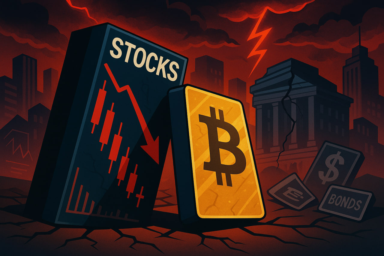 Peter Schiff cảnh báo: chứng khoán sụp đổ có thể kéo Bitcoin lao dốc
