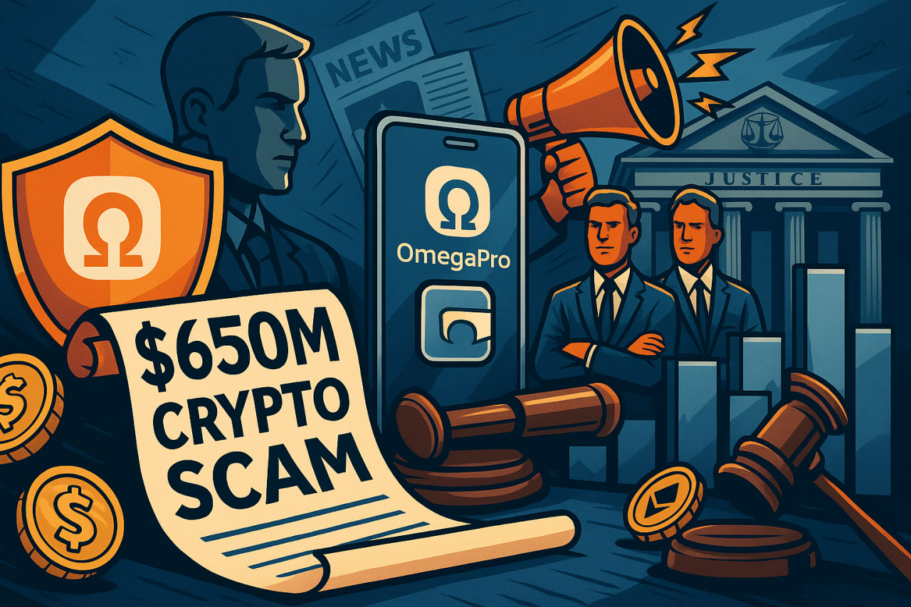 Hai người bị truy tố vì lừa đảo crypto OmegaPro hơn 650 triệu USD