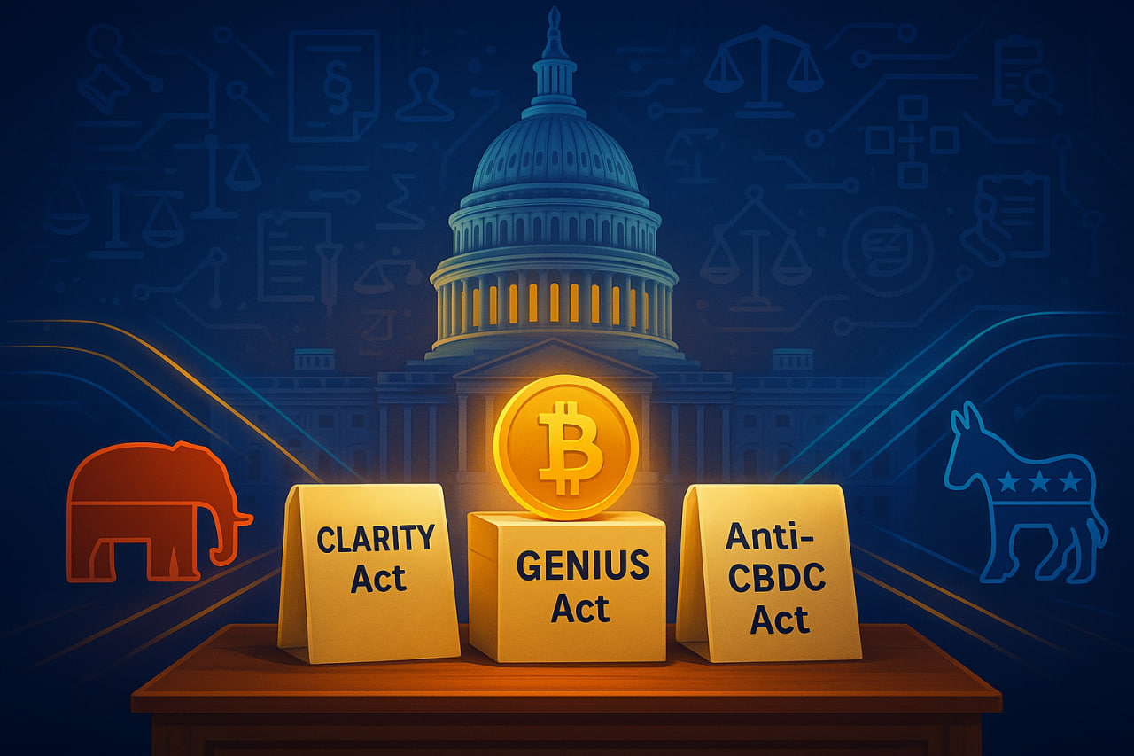 Hạ viện Mỹ thông qua ba dự luật crypto quan trọng
