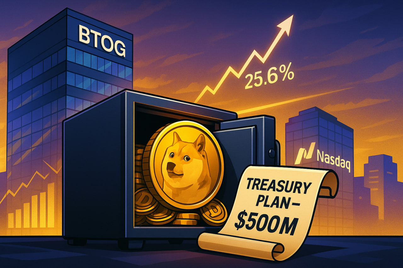 Bit Origin chi 500 triệu USD đưa Dogecoin vào kho bạc doanh nghiệp