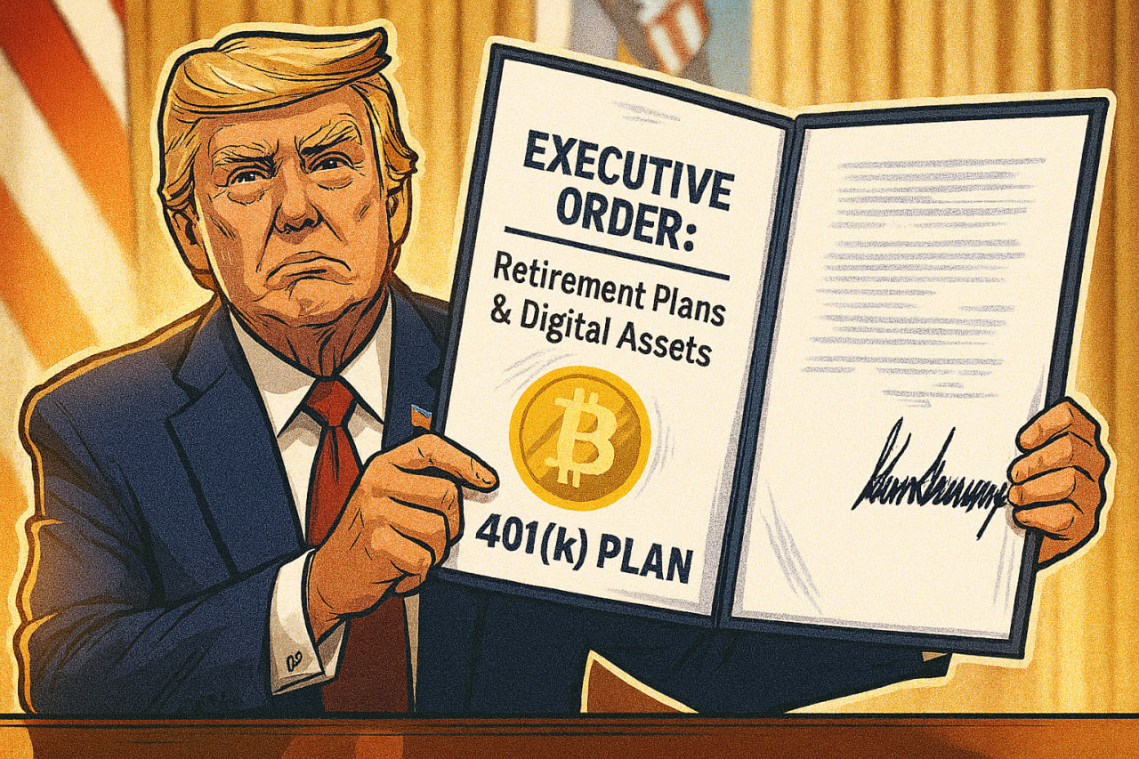 Trump cân nhắc sắc lệnh cho phép quỹ hưu trí đầu tư crypto