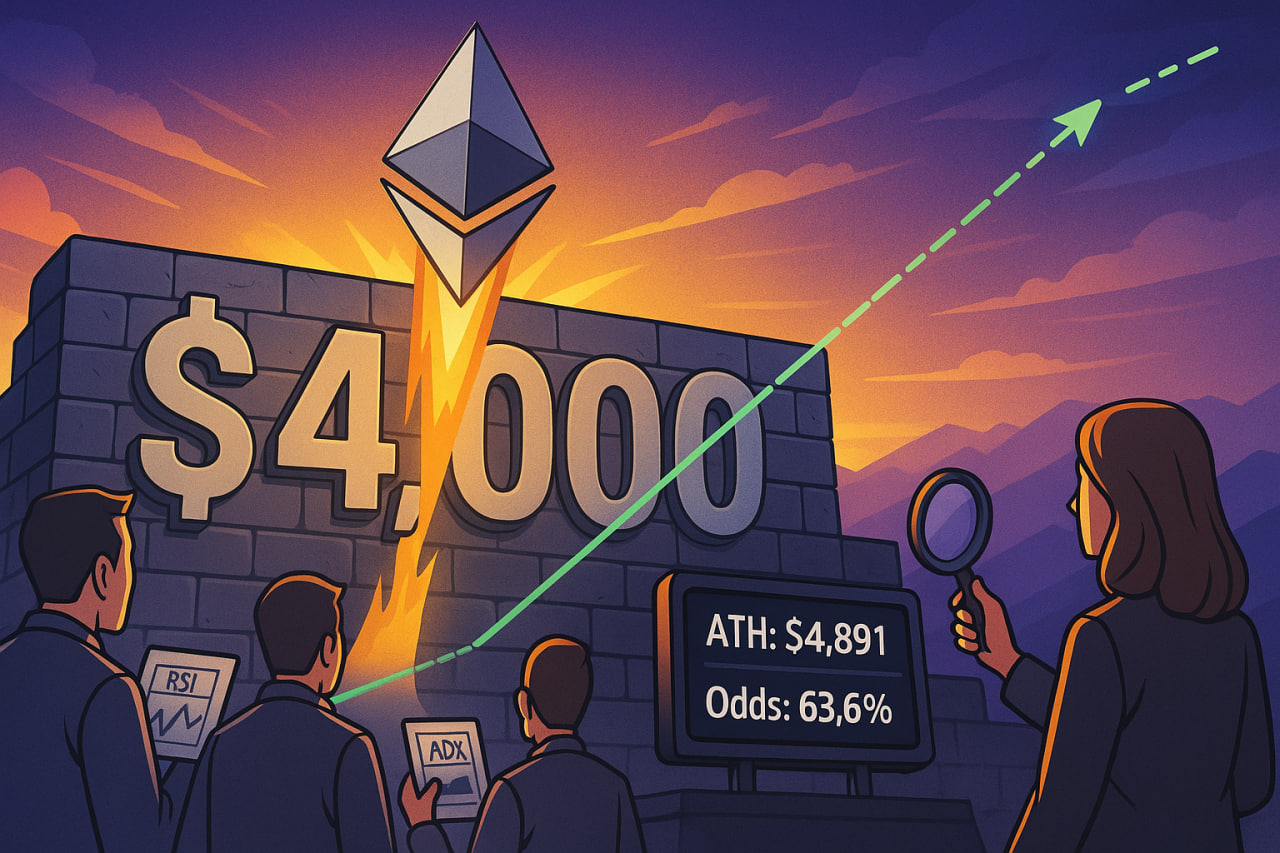 Ethereum áp sát mốc $4.000, liệu có phá đỉnh trong năm nay?