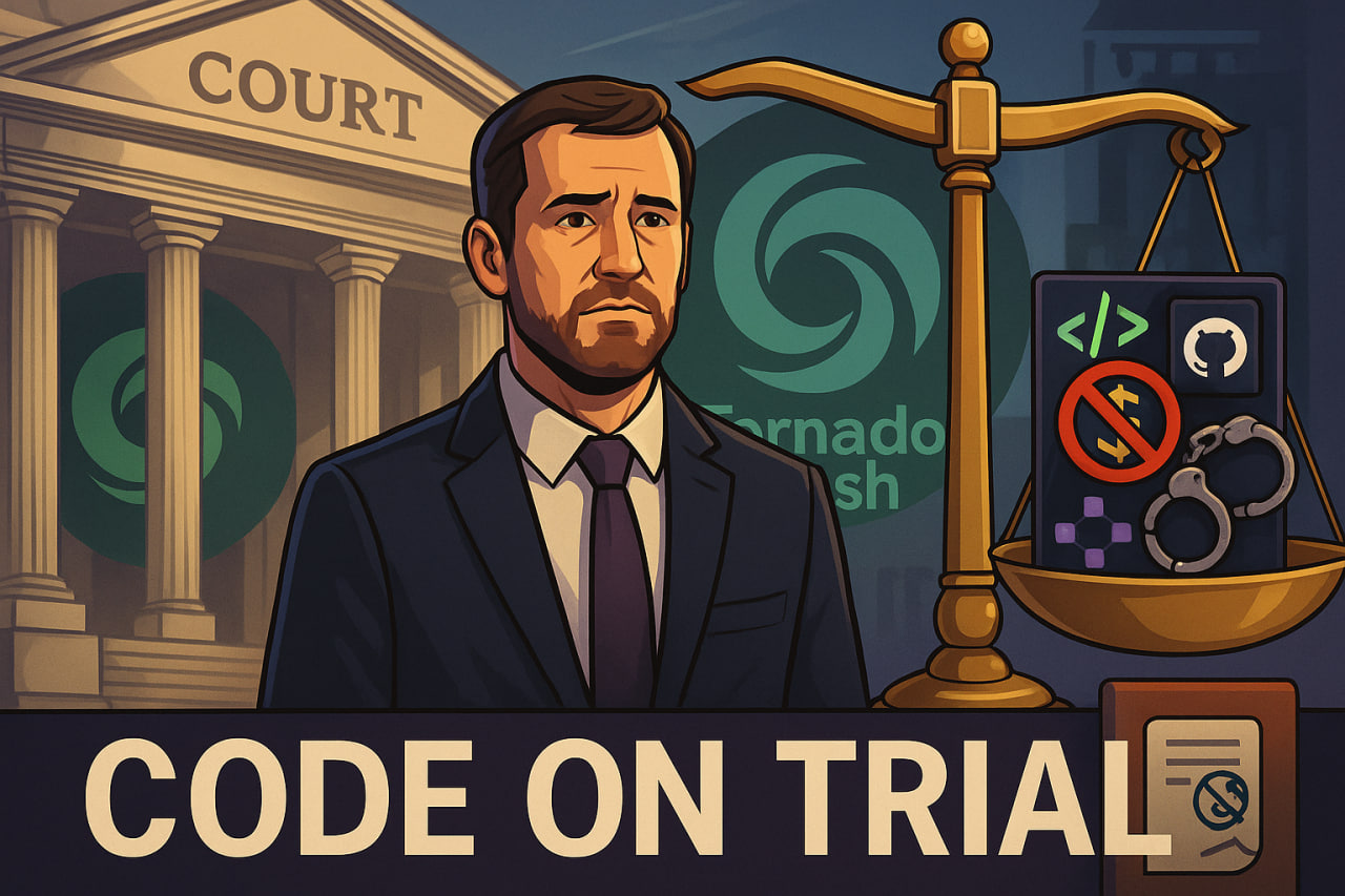 Co-Founder Tornado Cash bị kết &aacute;n v&igrave; vận h&agrave;nh dịch vụ tr&aacute;i ph&eacute;p