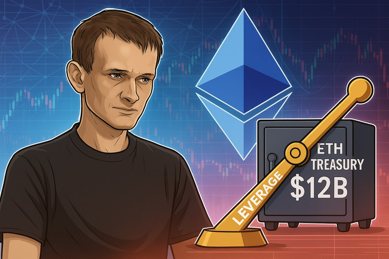 Vitalik Buterin cảnh báo rủi ro đòn bẩy từ kho bạc ETH