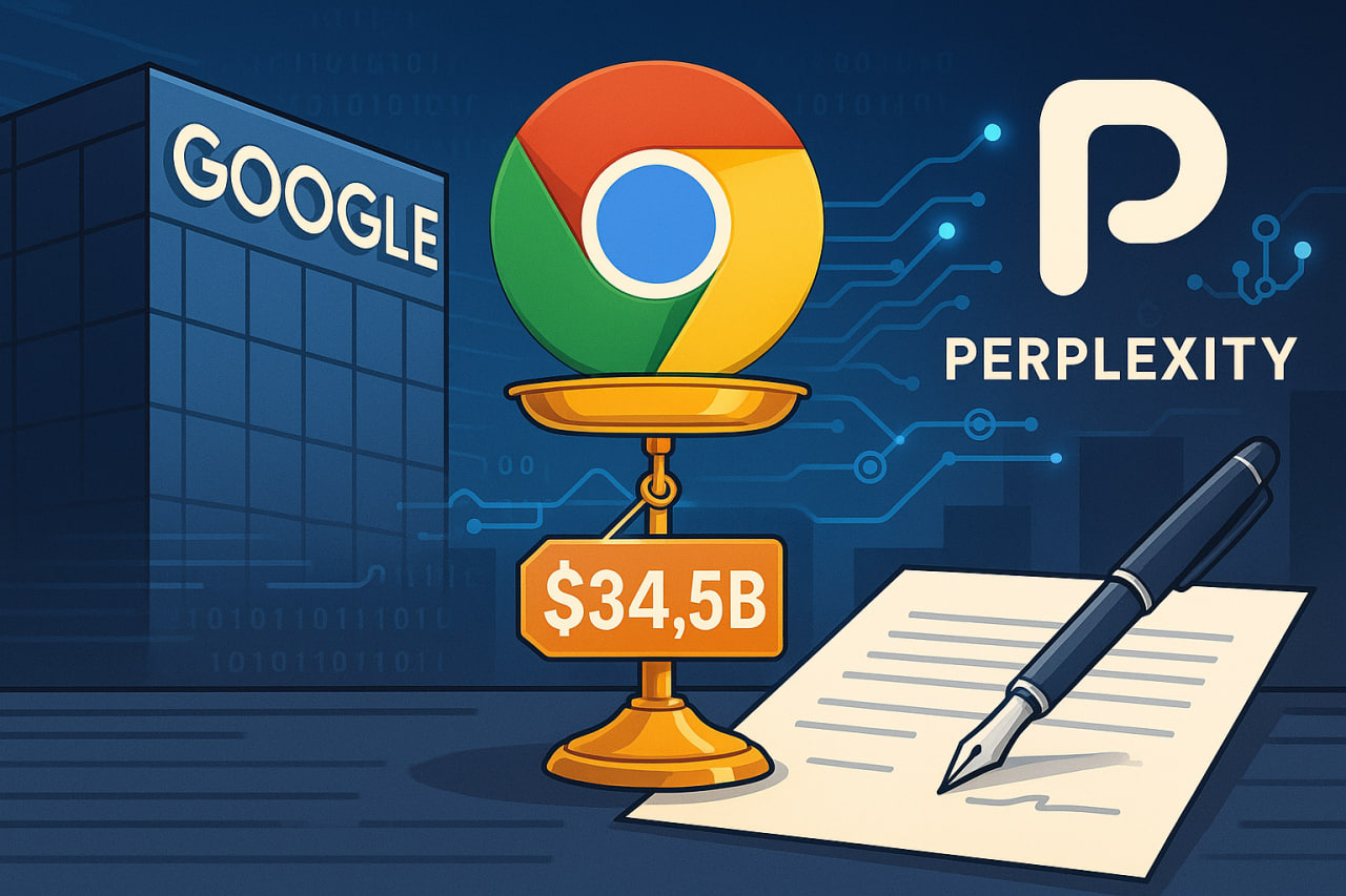 Perplexity AI đề nghị 34,5 tỷ USD mua lại Chrome của Google