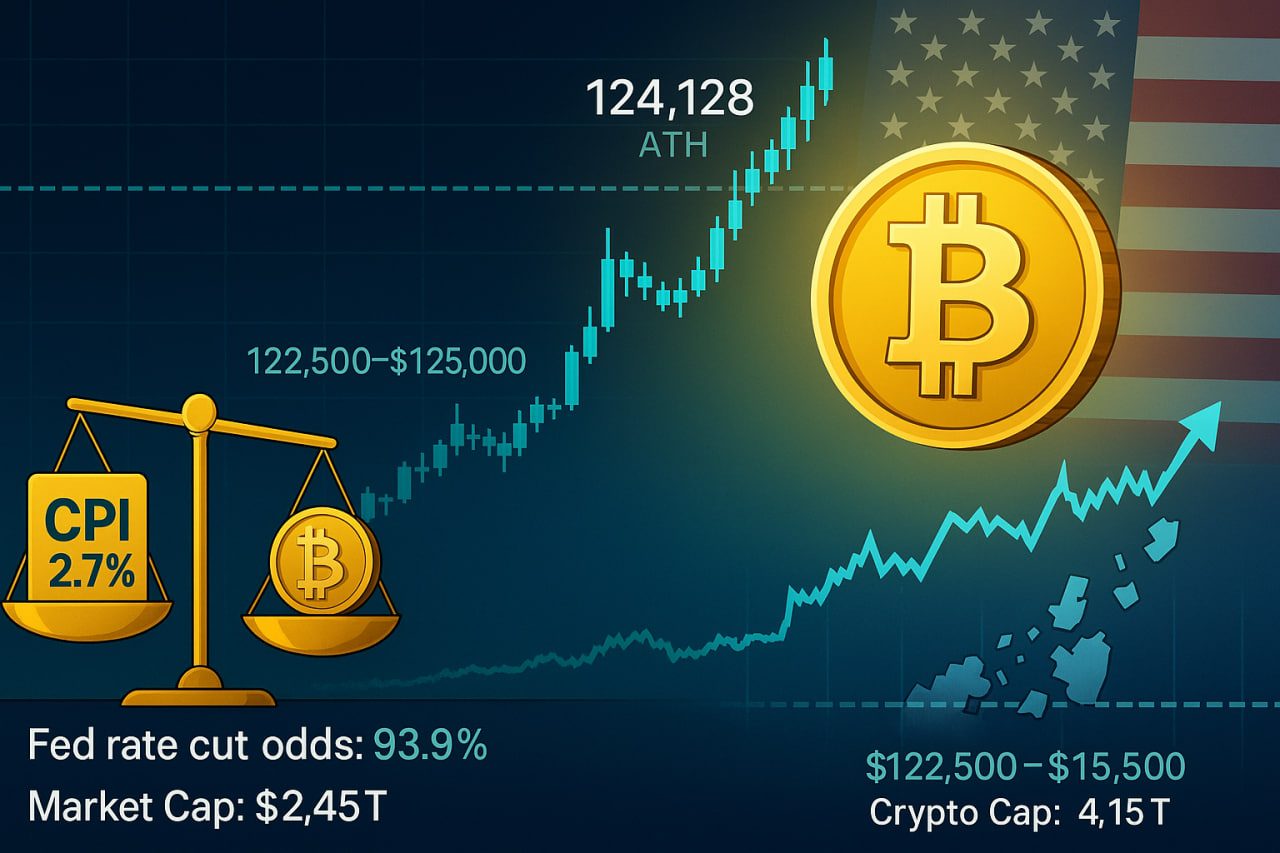 Bitcoin lập đỉnh mới khi lạm phát Mỹ hạ nhiệt