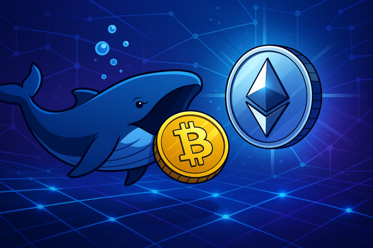 Cá voi Bitcoin 5 tỷ USD bán BTC để mua hàng tỷ Ethereum