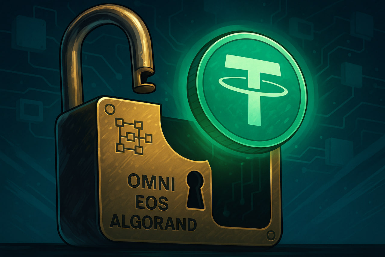 Tether hủy kế hoạch đóng băng USDT trên Omni, EOS và Algorand