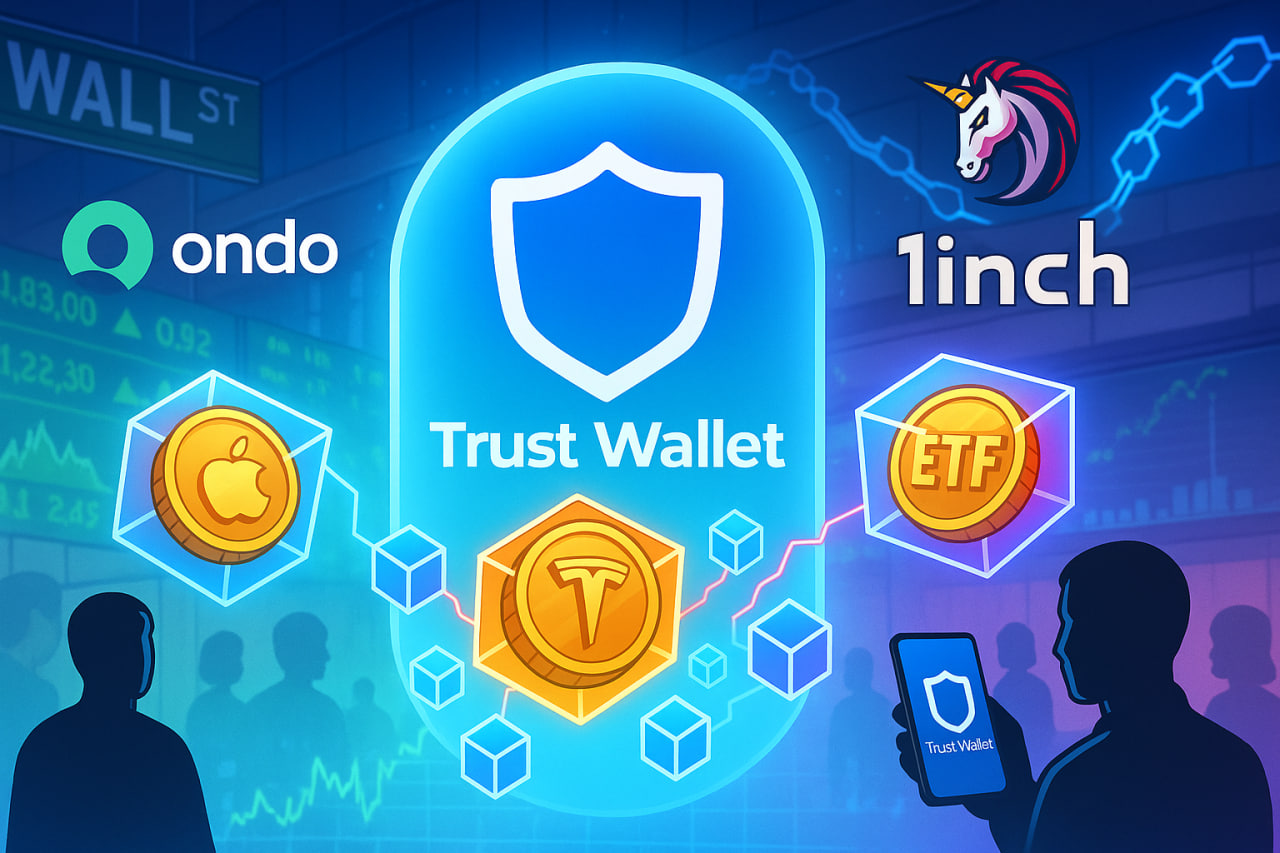 Trust Wallet ra mắt cổ phiếu và ETF token hóa