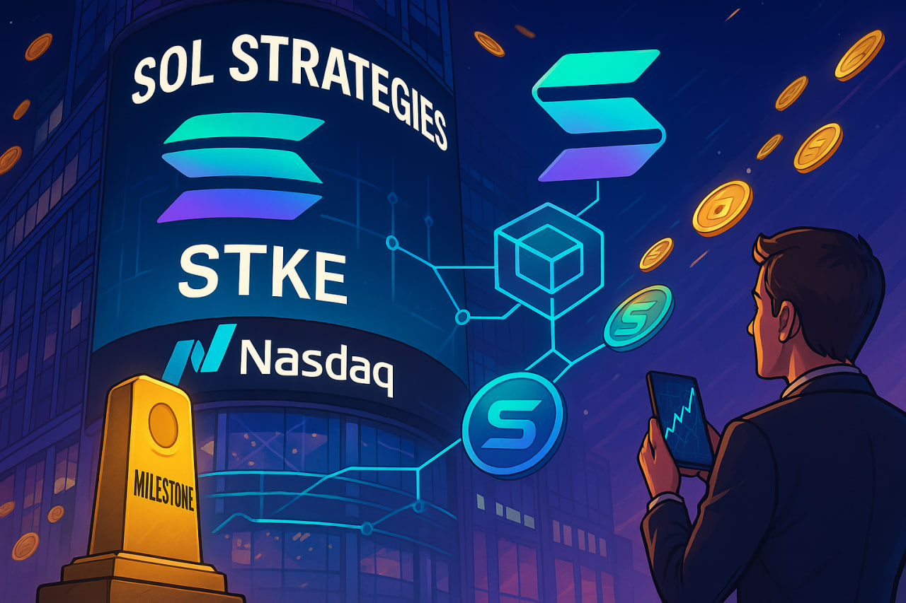 SOL Strategies chính thức niêm yết trên Nasdaq với mã STKE