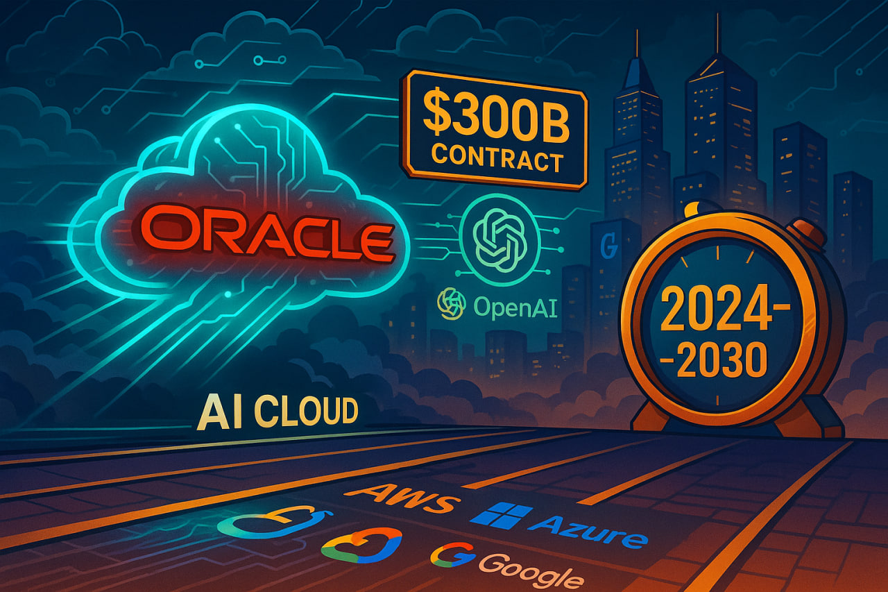 Oracle ký hợp đồng 300 tỷ USD với OpenAI, đẩy mạnh cuộc đua điện toán AI