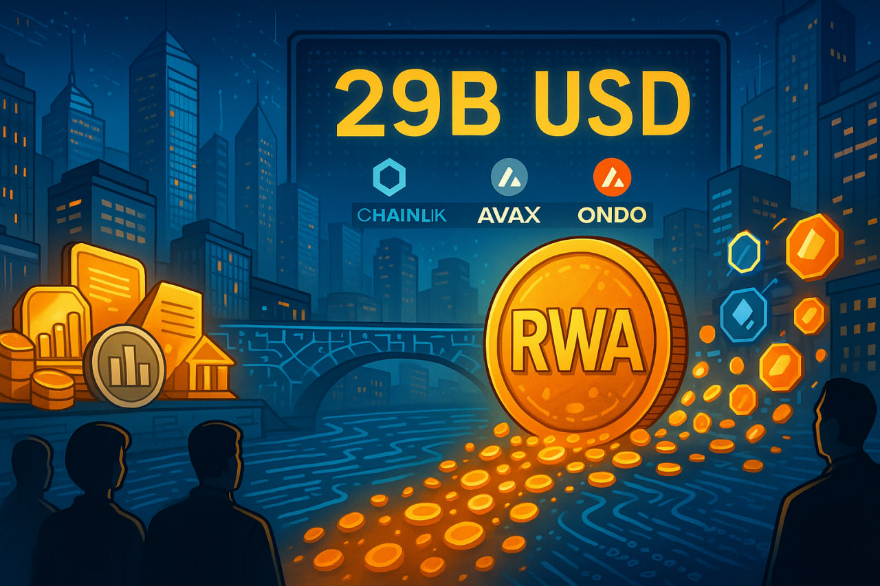 Thị trường token hóa RWA lập kỷ lục mới với 29 tỷ USD