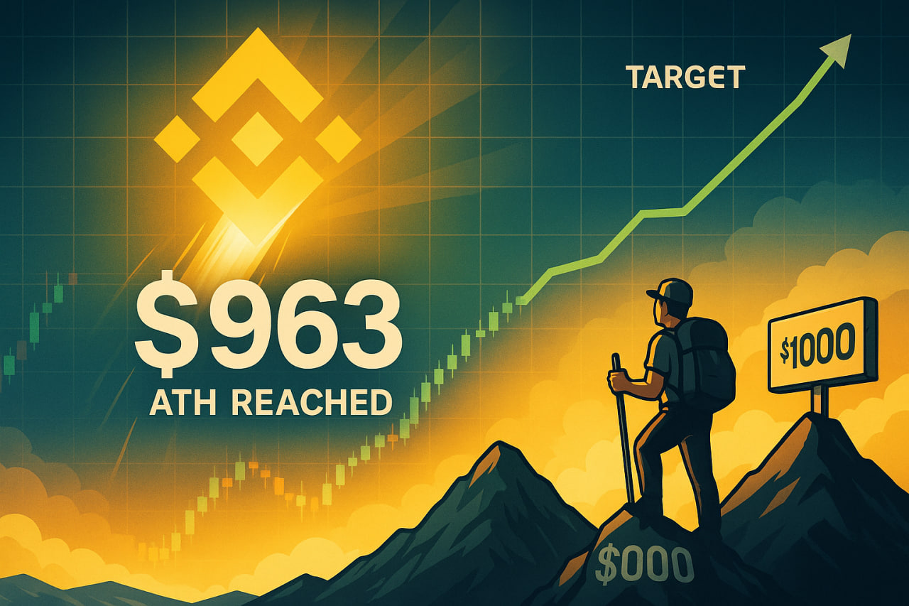 BNB lập ATH mới $963, liệu có đạt $1,000?