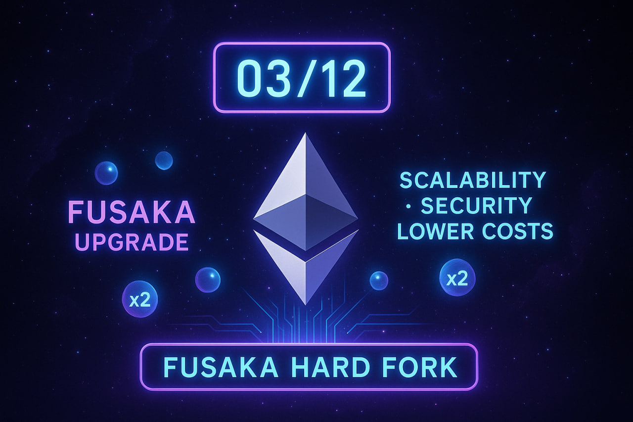 Ethereum ấn định nâng cấp Fusaka vào ngày 3/12