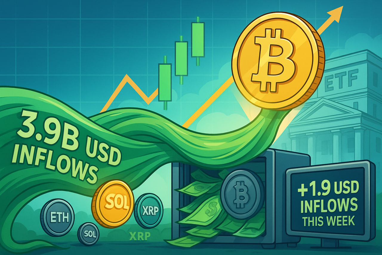 Bitcoin ETF nối dài chuỗi hút vốn bốn tuần liên tiếp toàn cầu