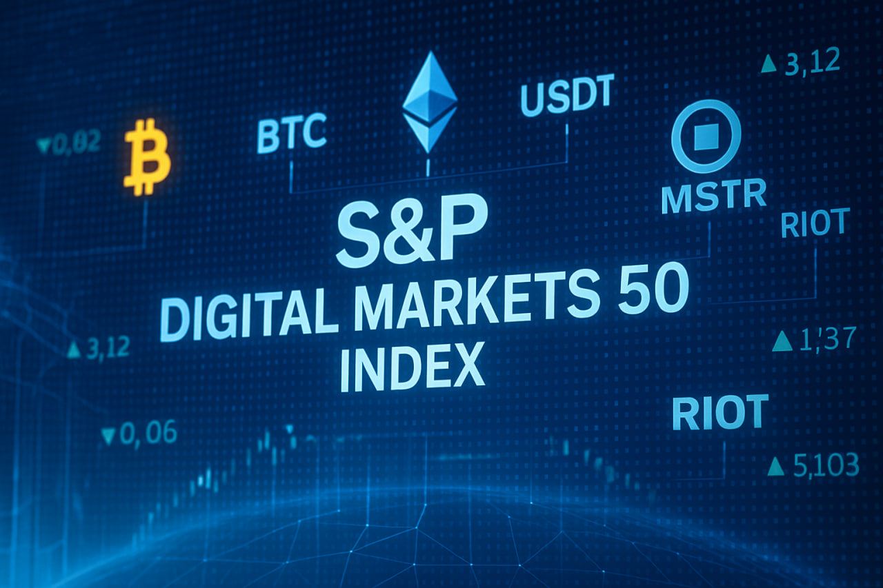 S&P ra mắt chỉ số Digital Markets 50 theo dõi crypto và blockchain