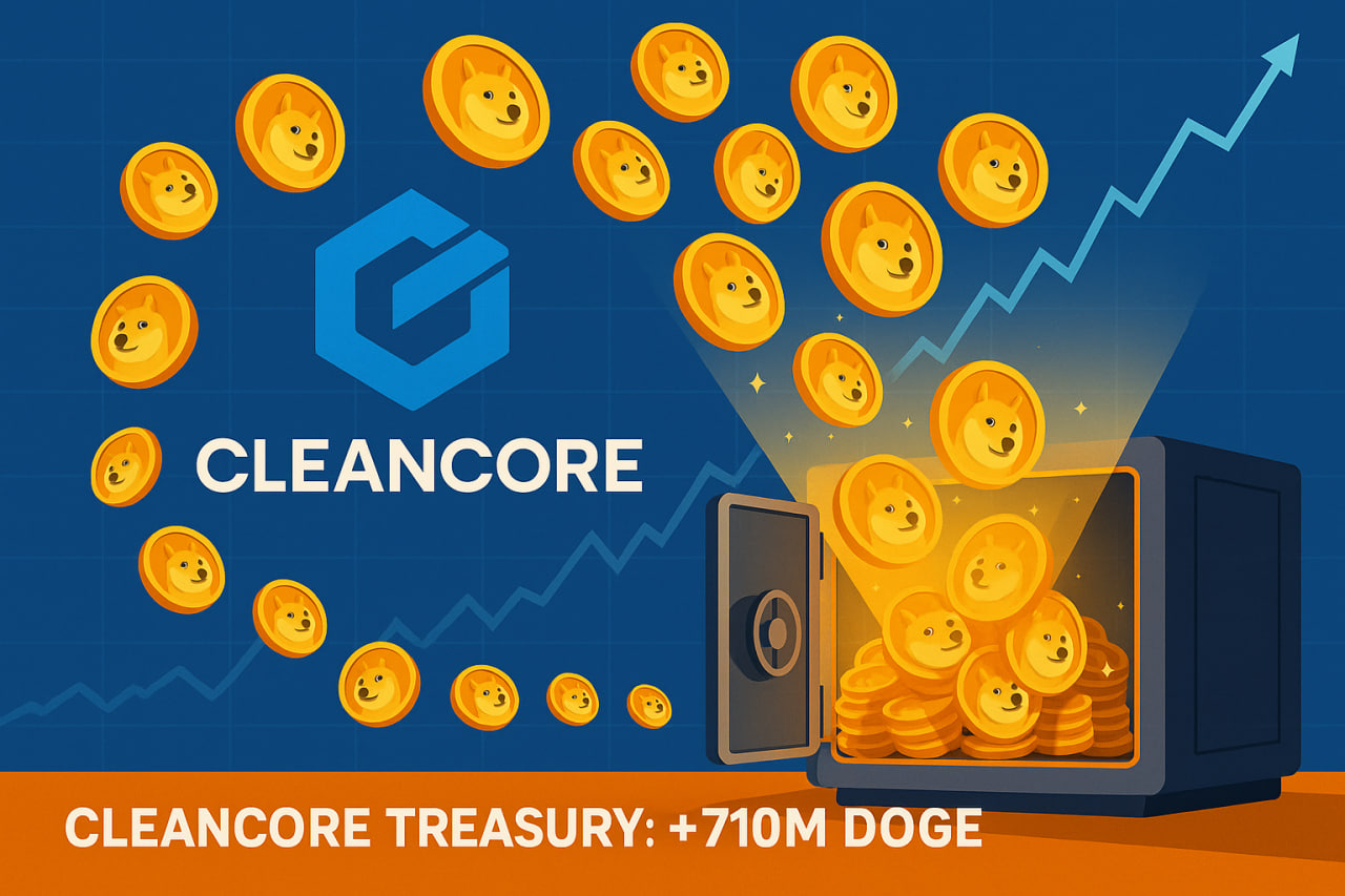 CleanCore tăng tích lũy Dogecoin, mua thêm 710 triệu DOGE