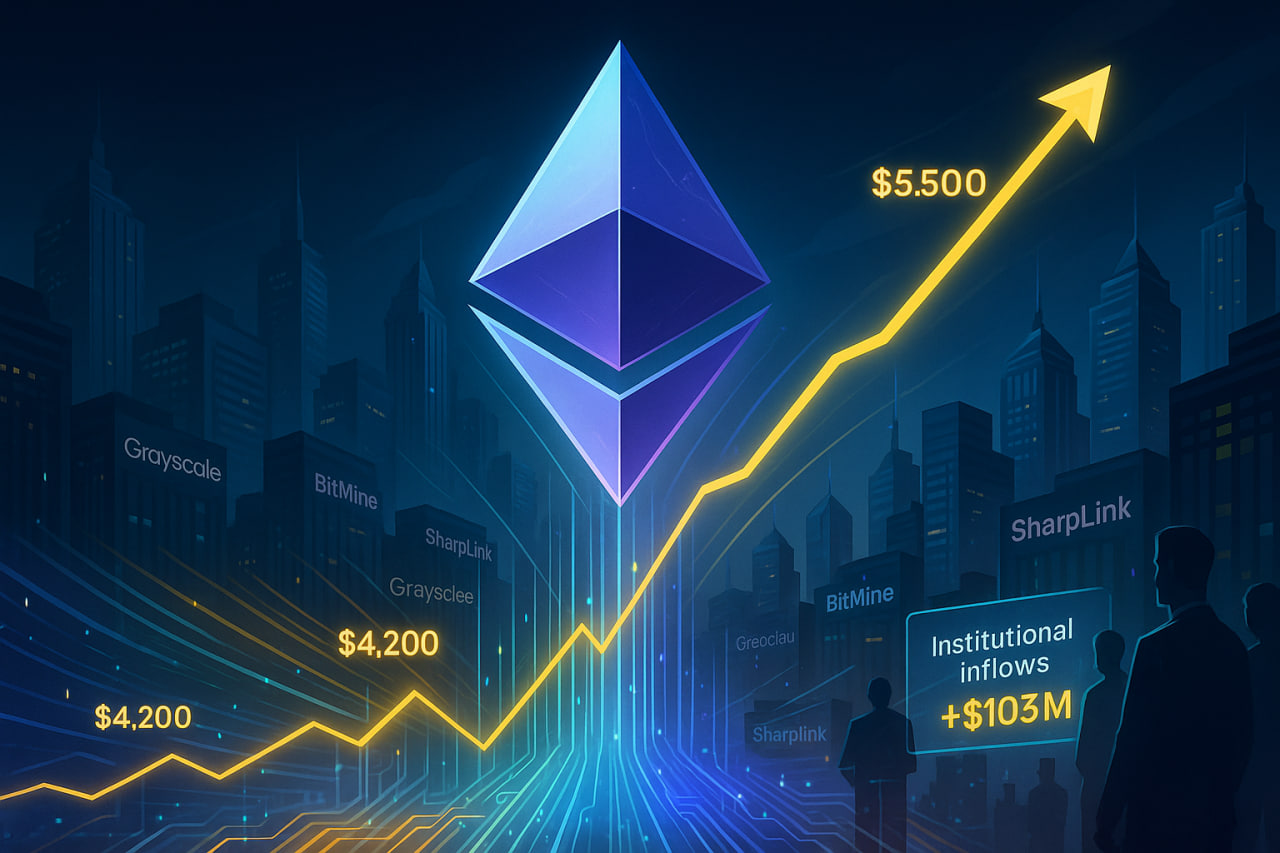 Tổ chức tăng gom ETH, liệu giá Ether sớm đạt $5.500?