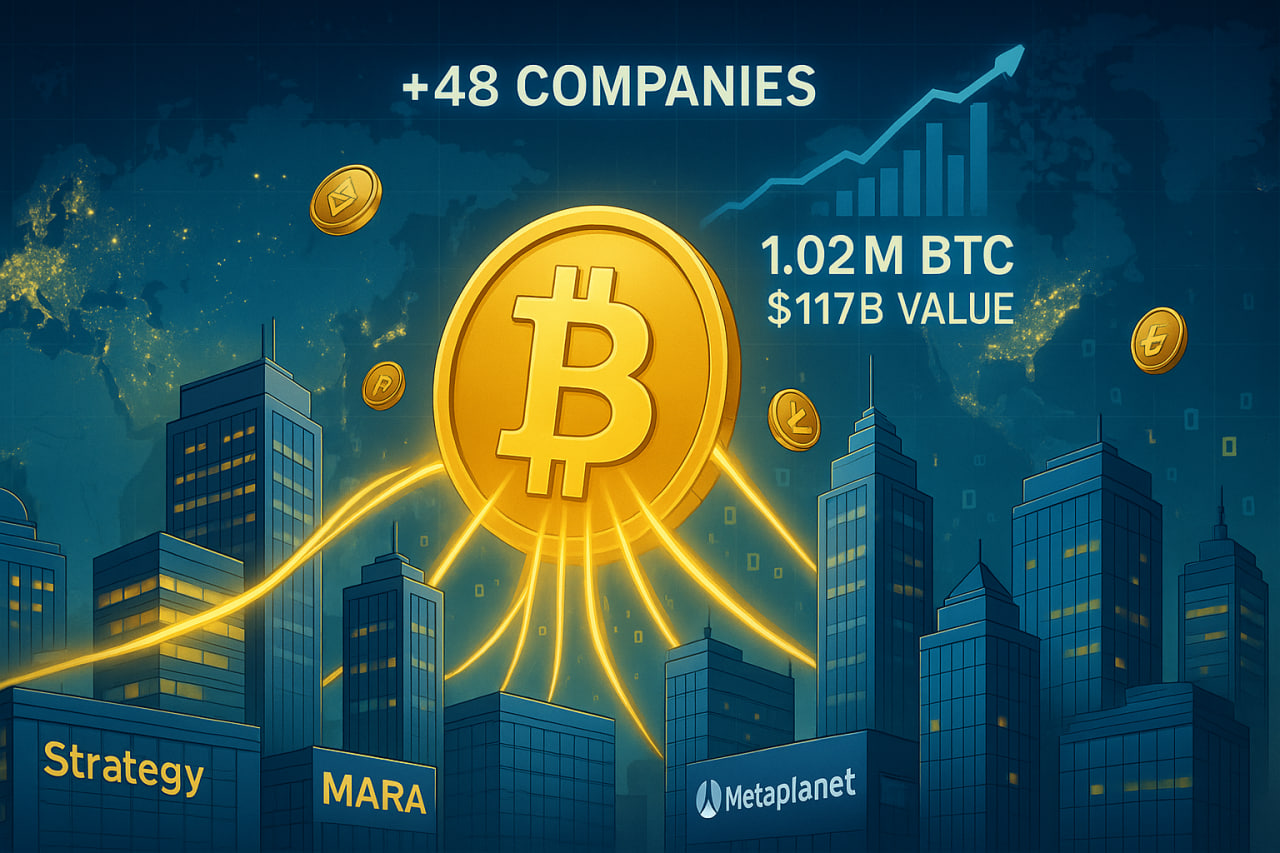 48 công ty mới bổ sung Bitcoin vào kho dự trữ chỉ trong 3 tháng