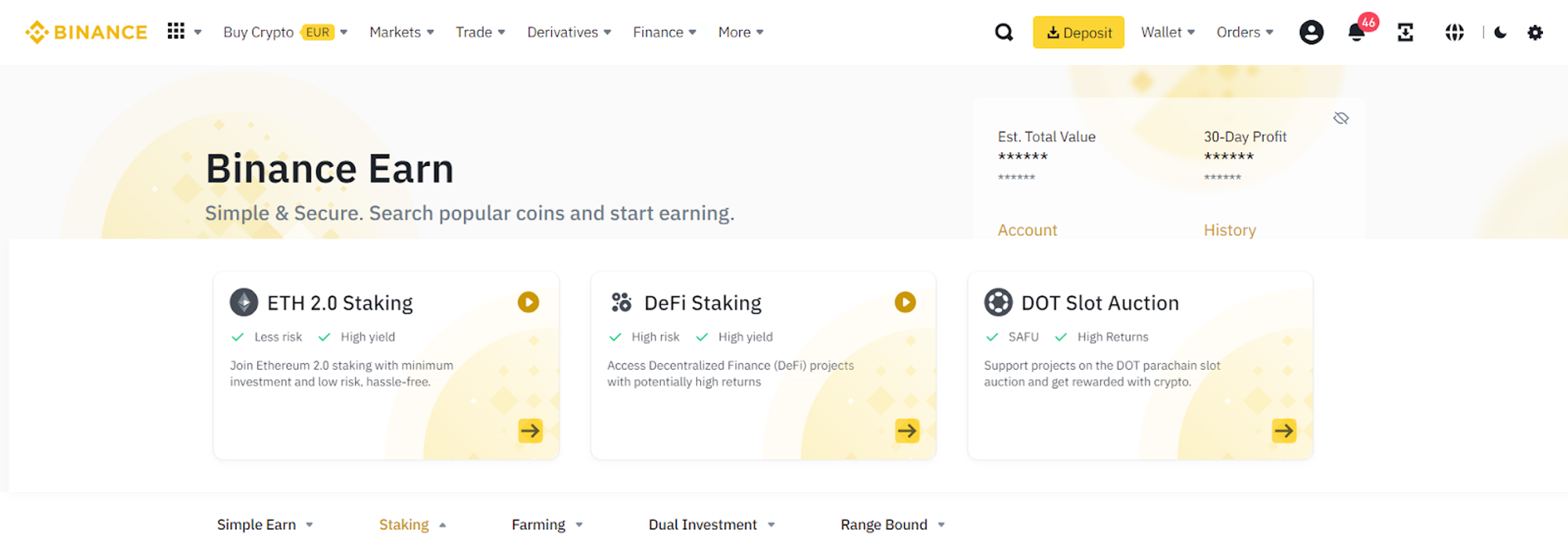 Binance Earn