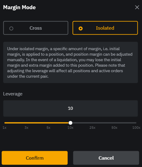 Margin Mode trên Bybit