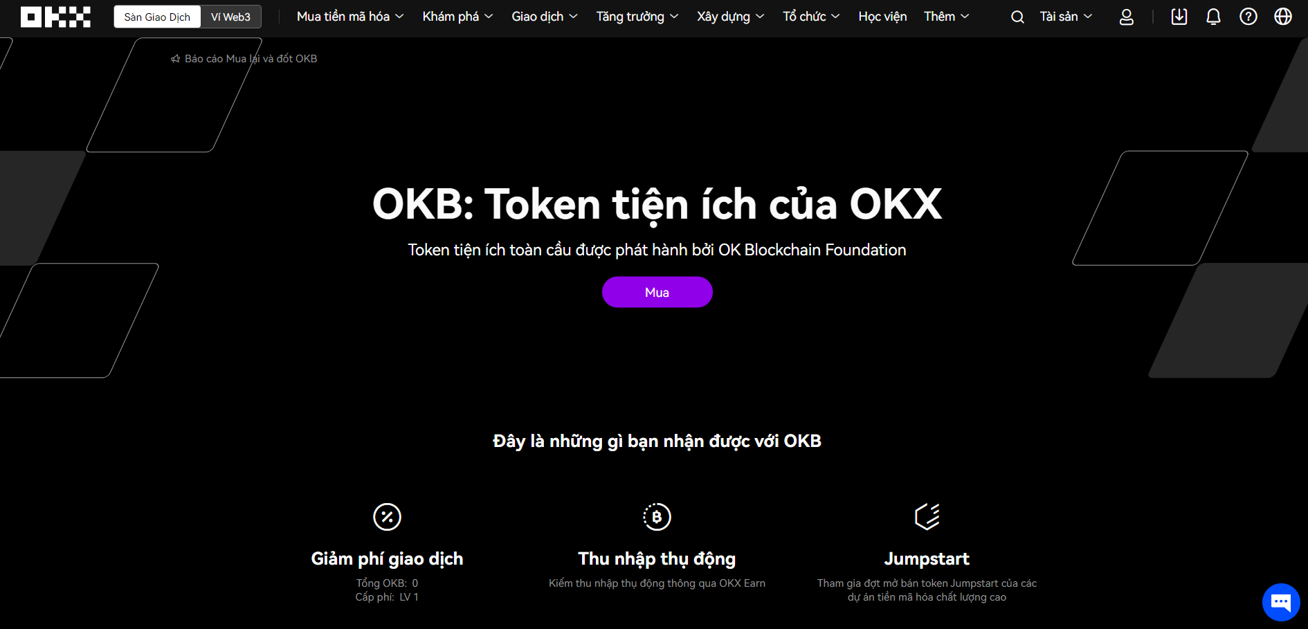 OKB coin s&agrave;n của OKX