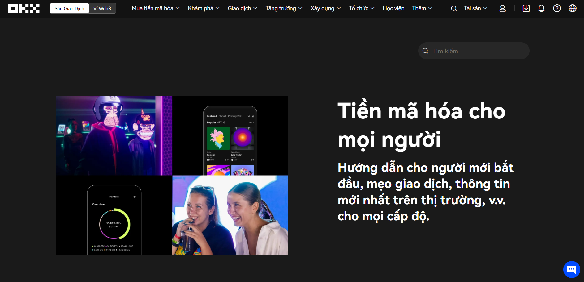 Học viện (Learn) tr&ecirc;n OKX