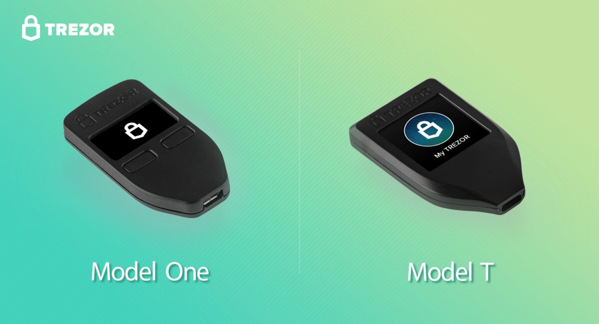 Trezor Model T v&agrave; Trezor One