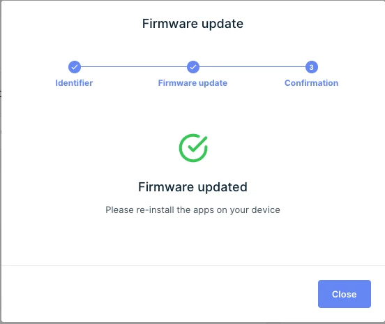 Cập nhật Firmware
