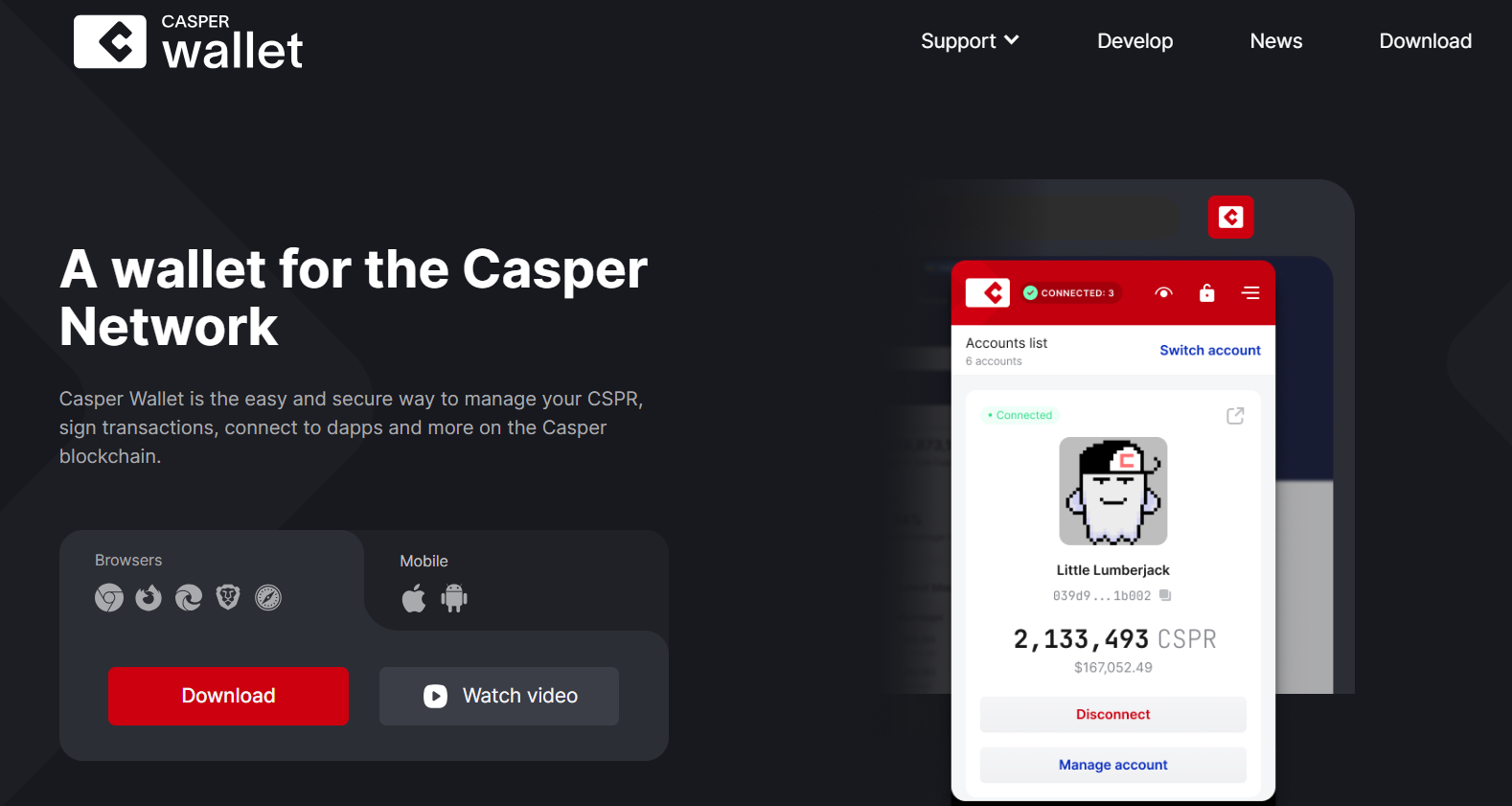 Tải Casper Wallet