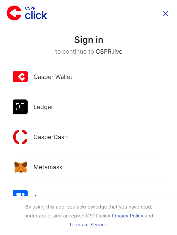 Kết nối v&iacute; Casper